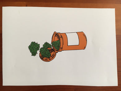 MEDICINAL CONTAINER (5 X 7) PRINT