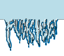 F' ICE ICICLE Vinyl Sticker